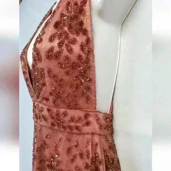 NBD X Revolve Irena Dress Bead and Sequin Embellishments Pink $268 - Picture 8 of 16